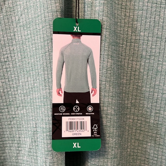 Brand New Spyder Active, Breathable, Quick Dry, Lightweight Stretch Green fabric - Picture 4 of 10